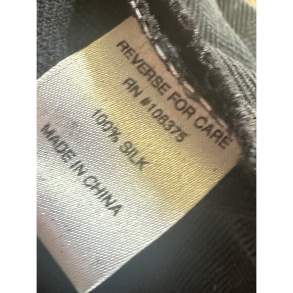 A&W Signature Series Mens Silk Button-Up Shirt "Hotter Than Hotter" Black M 2002 - Picture 4 of 11